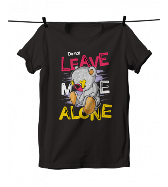 Футболка do not leave me alone